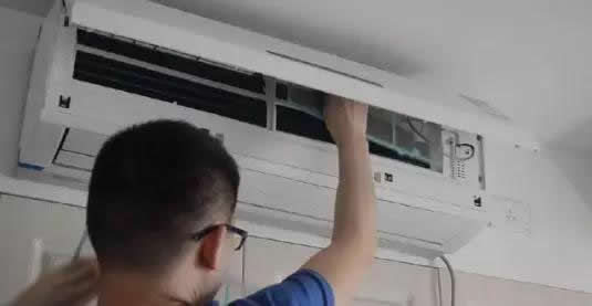 这个框内是纤维网，这个就是过滤空调空气