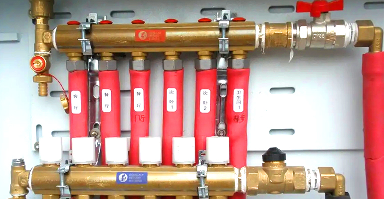 地暖分集水器清洗保养