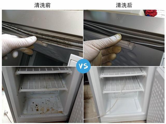 周师傅清洗冰箱